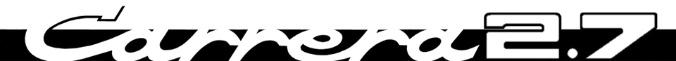 Carrera 2.7 MFI Registry